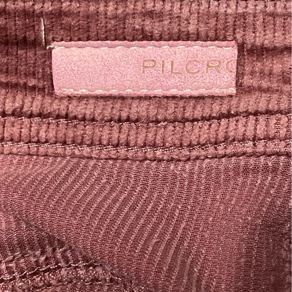 Anthropologie Pilcro Slim Boyfriend Cropped Corduroy Pants- Size 29 - Picture 8 of 10